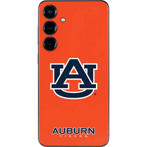 Auburn University Logo Orange Galaxy S25 Skin